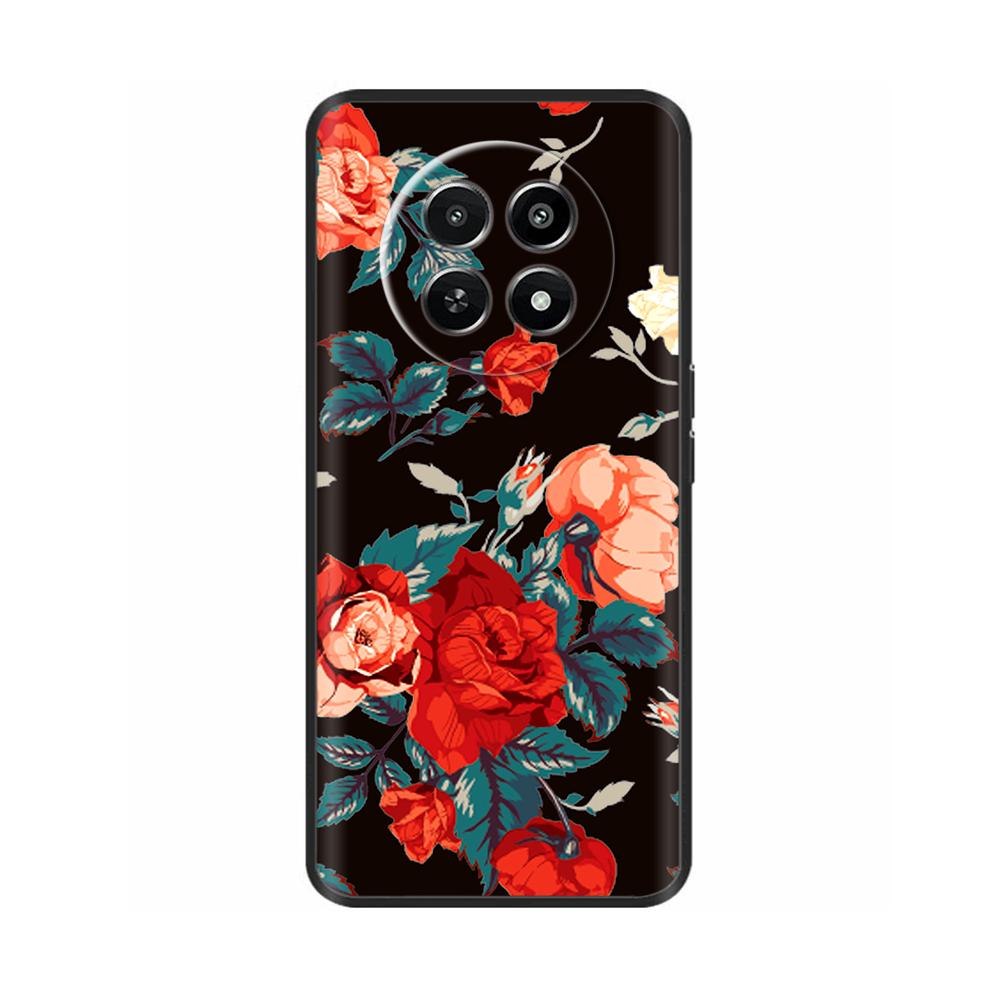 Cool Skull Case For Realme 12 5G Funda Soft Silicone Back Cover Cartoon Shockproof Cases For Oppo Realme 12X realme12 Bags Shell