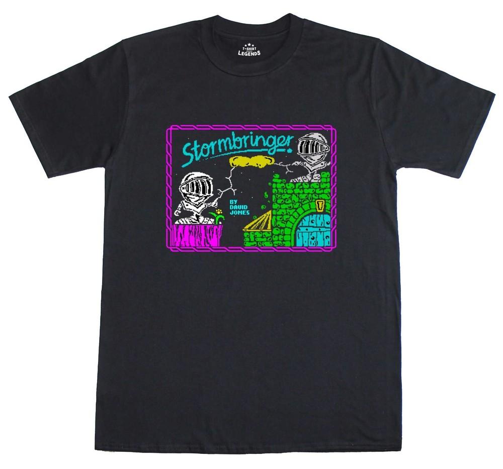 

T-Shirt Retro Magic Knight 8 Bit Spectrum 48K Écran De Chargement Stormbringer 4XL