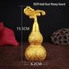 Brass and Copper Gourd Ornaments for Home and Ceremonial Decor