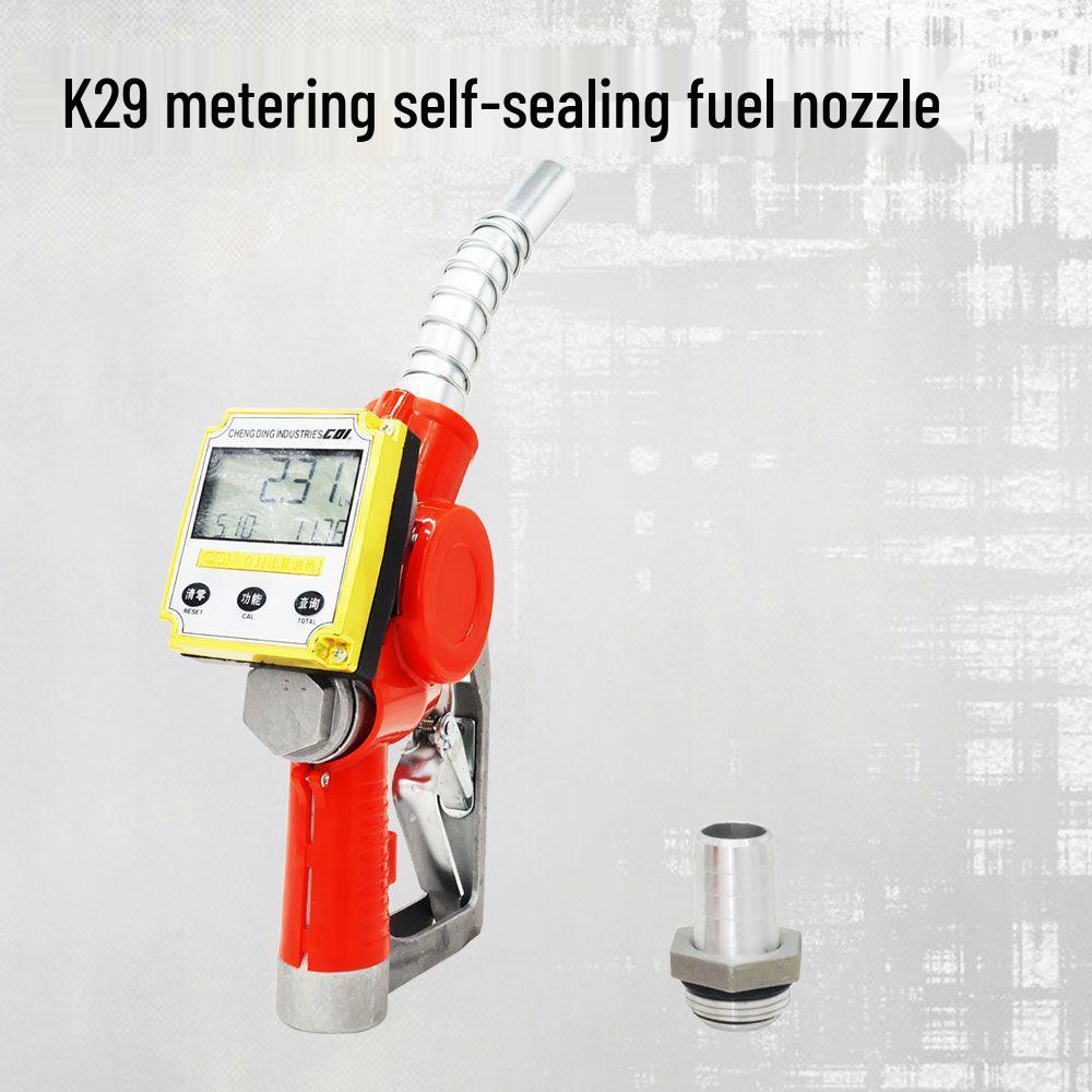 Digital Display Automatic Fuel Metering Nozzle for Diesel & Gasoline