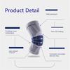 1pair Sports Knee Pad Men Silicone Spring Knee Protector Brace Basketball Running Knee Pad Dance Kneepad Man Tactical Kneeca
