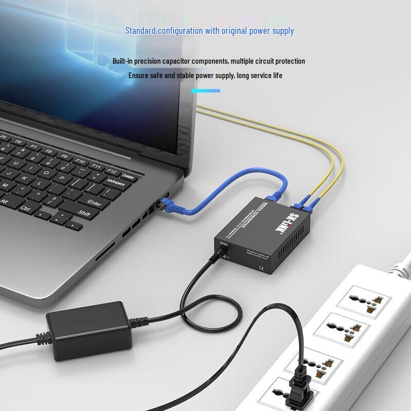 SK-LINK Gigabit Single-Mode Single-Fiber LC Fiber Optic Transceiver Pair
