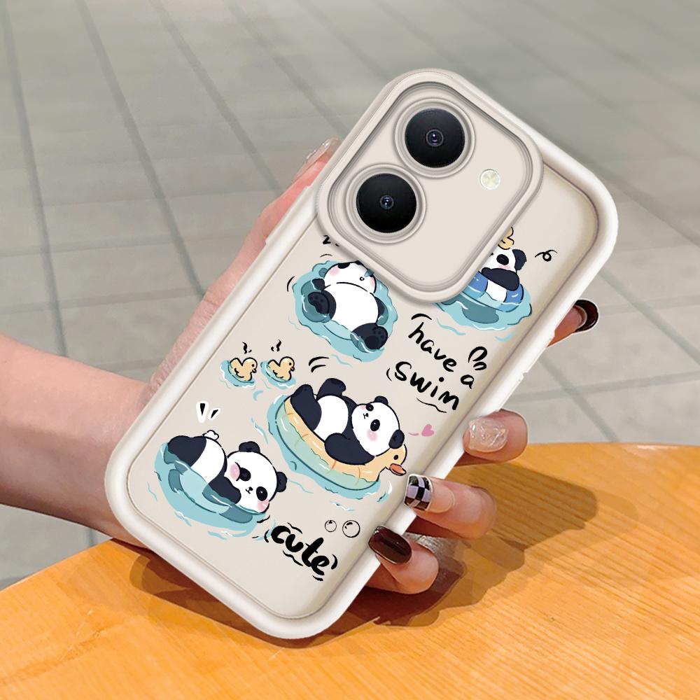 

Мягкий силиконовый квадратный чехол с рисунком лестницы для телефона, полное покрытие, противоударный защитный резиновый чехол для камеры для Vivo Vivo V50 5G белый