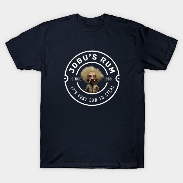 

Men Black Print T-shirt Jobu S Rum It S Very Bad To Steal - Since 1989 No-Cut Transfer Paper Print Cotton Tshirt M Темно-синій