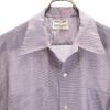 70s Made In USA Vintage Check Pattern Short Sleeve Shirt Permanent Press Men's Used