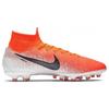 Nike Mercurial Superfly 6 Artificial Grass AG (Rubber Short Studs) Durable Breathable Soccer Shoes Men Soccer Shoes Orange White AH7377-802