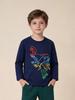 Autumn 26: Boys' Dinosaur Print Long Sleeve T-shirt