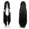 Parrucca Cosplay Lunga Dritta 100CM Multicolore Rosa Biondo Nero Parrucca Costume Anime Parrucca Cos Sintetica Universale Parrucca per Uso Quotidiano Feste