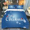 Merry Christmas Bedding Sets 3Pcs Duvet Cover Set Fashion Pattern Comforter Duvet Cover Pillowcase Home Textiles Kids Gifts