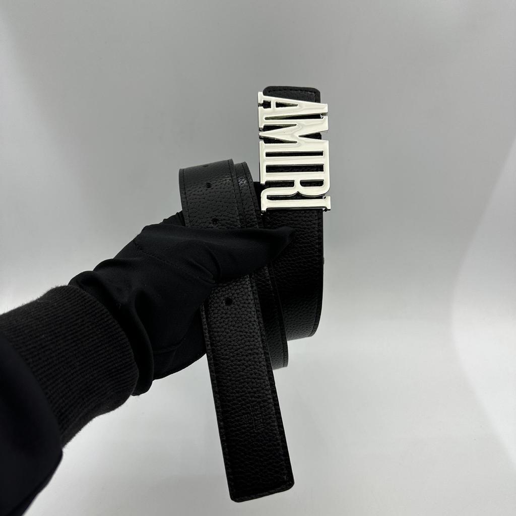 Men's Stylish Smooth Buckle Leather Belt - Versatile for Business and Fashion