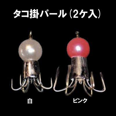 Marushin Fishing Gear Octopus Hook Pearl (2 pieces) 7 minutes, 7 minutes
