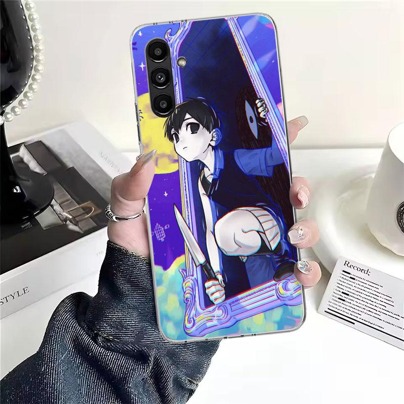 Game O-Omori Cartoon Phone Case For Samsung Galaxy A13 A14 A15 A16 A17 A53 A54 A55 A56 A57 A33 A34 A35 A36 A37 A23 A24 A25 A26 G