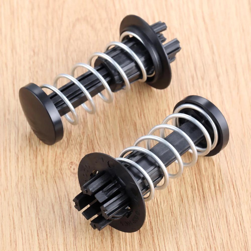 2pcs Black Bonnet Hood Spring Car Fastener Clips Hood for Mercedes Benz C E S SL SLK Class