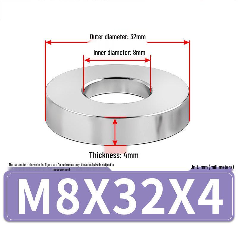 Precision CNC Machined 304 Stainless Steel Heavy-Duty Flat Washer