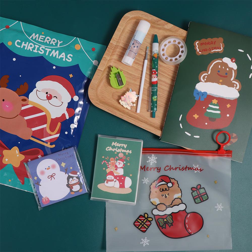 

Lucky Stationery Set Bag Reward Xmas Stationery Set Stationery Lucky Bag Christmas Gift style C