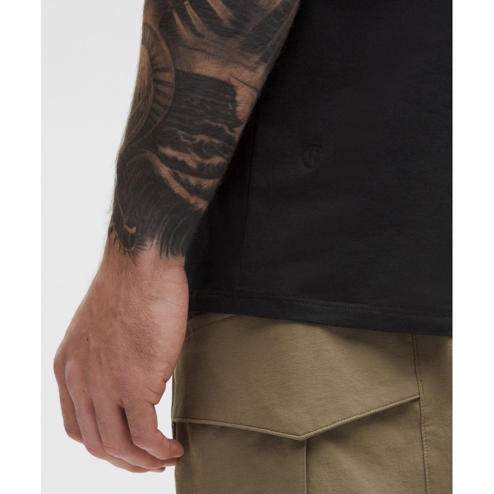 Lululemon Organic CoTTon Classic FiT T shirT Black