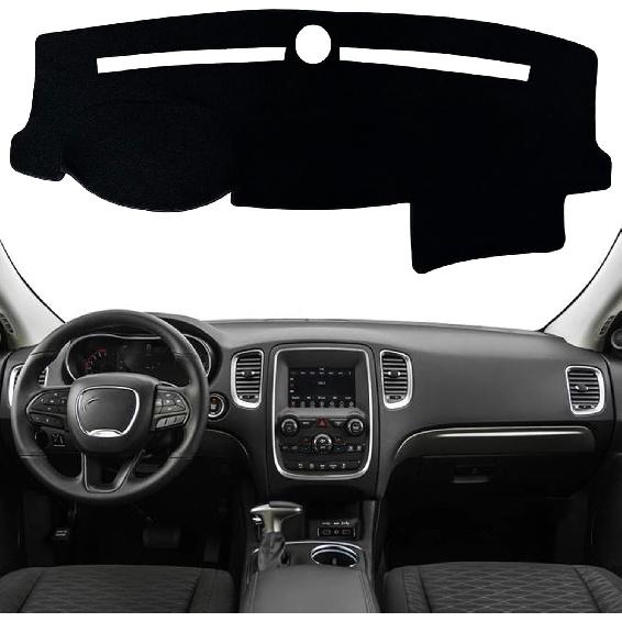 Накладка на панель приборов Защитная накладка на внутреннюю панель приборов Совместимо с Dodge Durango SXT Limited GT R/T Citadel SUV 2011- Коврик-накладка на панель приборов