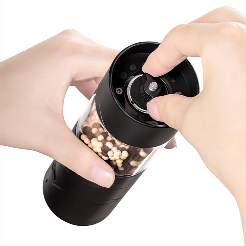 Rechargeable Cordless Grinding Machine For Coffee Bean Pepper Spices Mill Grinder with LED Light Home Kitchens Appliance