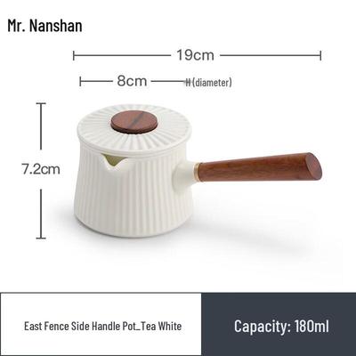 Nanshan Mr. Dongli Side Handle Glass Teapot