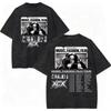Summer New Singer Charli Xcx T-shirt Music Fashion Film Tour 2026 Graphic T Shirts Men Women Hip Hop Punk T-shirt Streetwear Oversized Tshirt