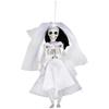 30cm Realistic Skeleton Halloween Decorations with Articulated Joints For Party Centerpieces Display Indoor and Outdoor