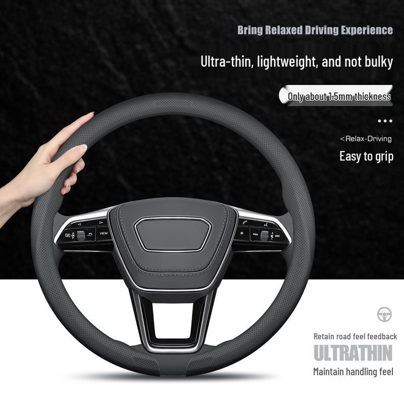 Tesla Buckle-Type Steering Wheel Cover for Model Y, Model S, and Updated Model 3