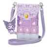 Beverly Pacherie Kuromi Smartphone Shoulder Bag [Comes with a Kuromi bag charm] [Perfect for fan activities with its visible pocket]