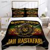 Bob marley Music Duvet Cover Comforter Fear Bedding sets Soft Quilt Cover and Pillowcases for Teens Boy SingleDoubleQueenKing