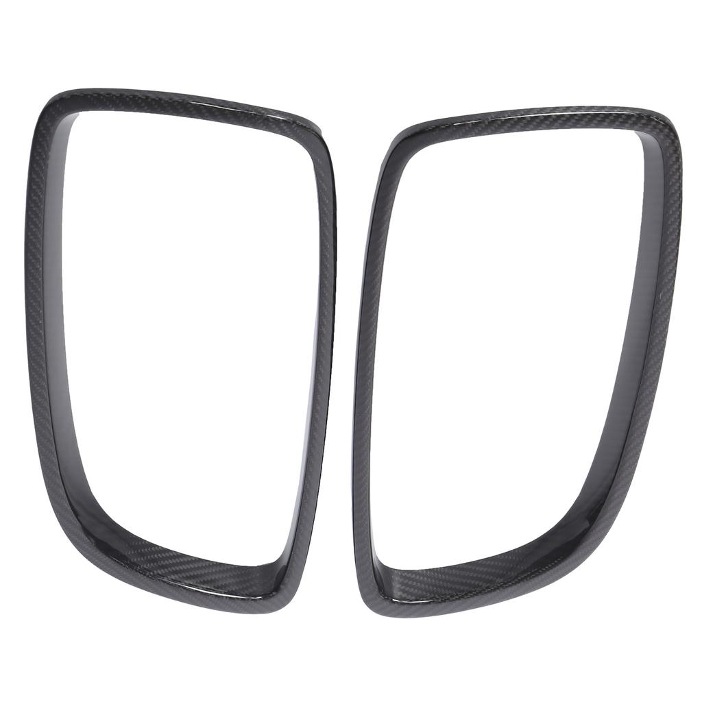 Pair of Front Grille Insert Cover Frame Carbon Fiber Decoration Replacement for M3 F80 M4 F82