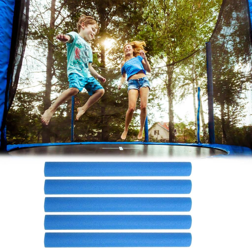 2/12 Sztuk 40cm Słupki Trampoliny Piankowe Osłony Wodoodporne Odporne na UV Osłona Ochronna Wyściółka do Zewnętrznej Trampoliny dla Dzieci