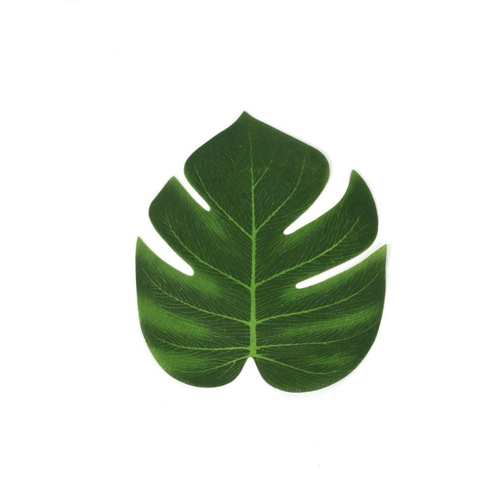 Simulation Turtle Leaf Hawaiian Party Tropical Plant Decoration