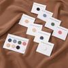 Multi-Color Matte Magnet Hijab Pins for Women Shawl Headscarf Strong Magnetic Button Headscarf Accessories Magnetic Brooch