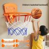 Children's Indoor Wall-Mounted Basketball Hoop Toy for Boys and Girls
