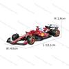Bburago 1:43 2025 Ferrari SF25 #16 #55 F1 Závodní Formula Statická Simulace Slitina Diecast Model Auta