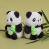 Adorable Panda Plush Keyring With Magnetic Circles For Kids Bag Decor And Gift