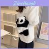 Entzückende Plüsch-Panda-Kindertasche für Mädchen Leicht Atmungsaktiv und Vielseitiges Design