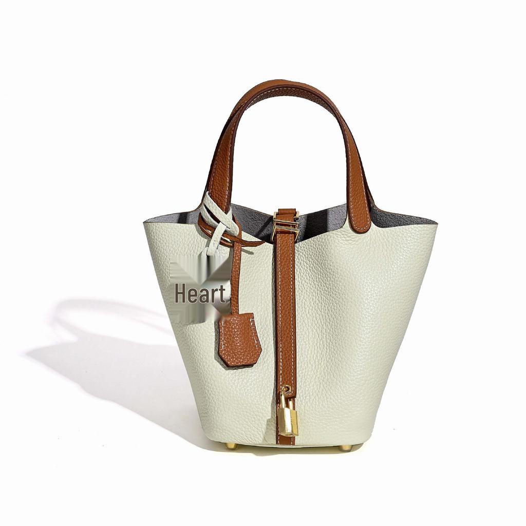 Kadın Yaz 2025 TOGO Dana Derisi Kova Tote Çanta