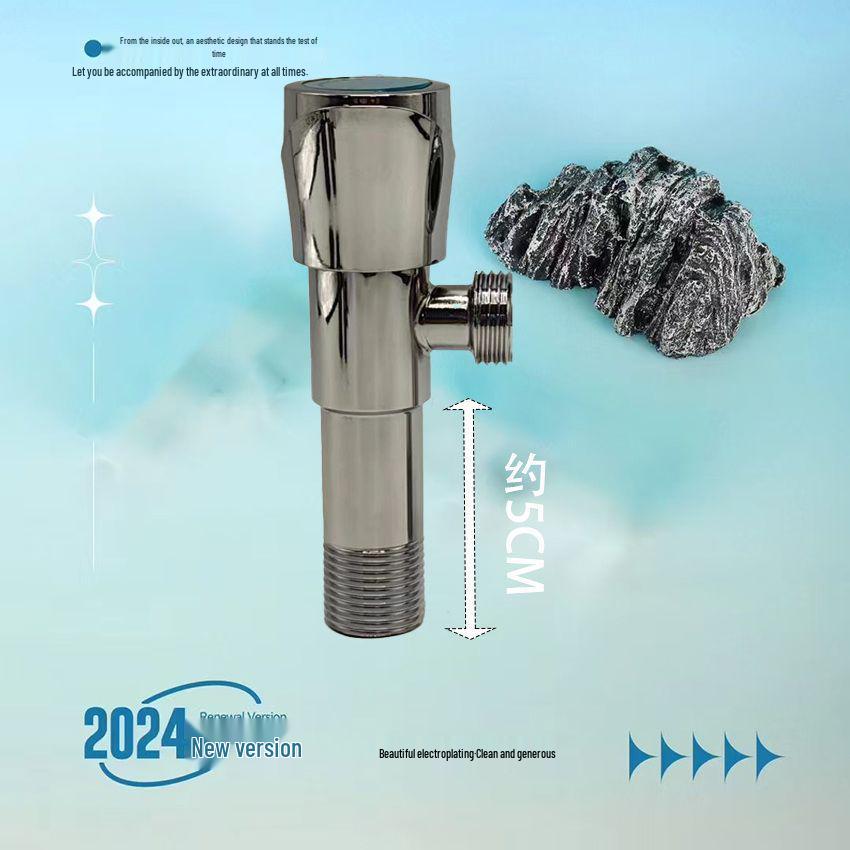 

Universal Thickened Extended Angle Valve for Kitchen and Bathroom