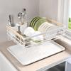 Kitchen Countertop Single-layer Plate Rack, Drain Bowl Rack, Multifunctional Tableware Storage Rack