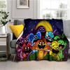 Cartoon S-Smiling C-Critters Catnap Craftycorn Soft Plush Blanket,Flannel Throw Blanket for Living Room Bedroom Bed Sofa Cover