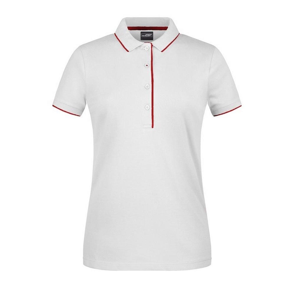 James and Nicholson Womens/Ladies Stripe Polo Shirt