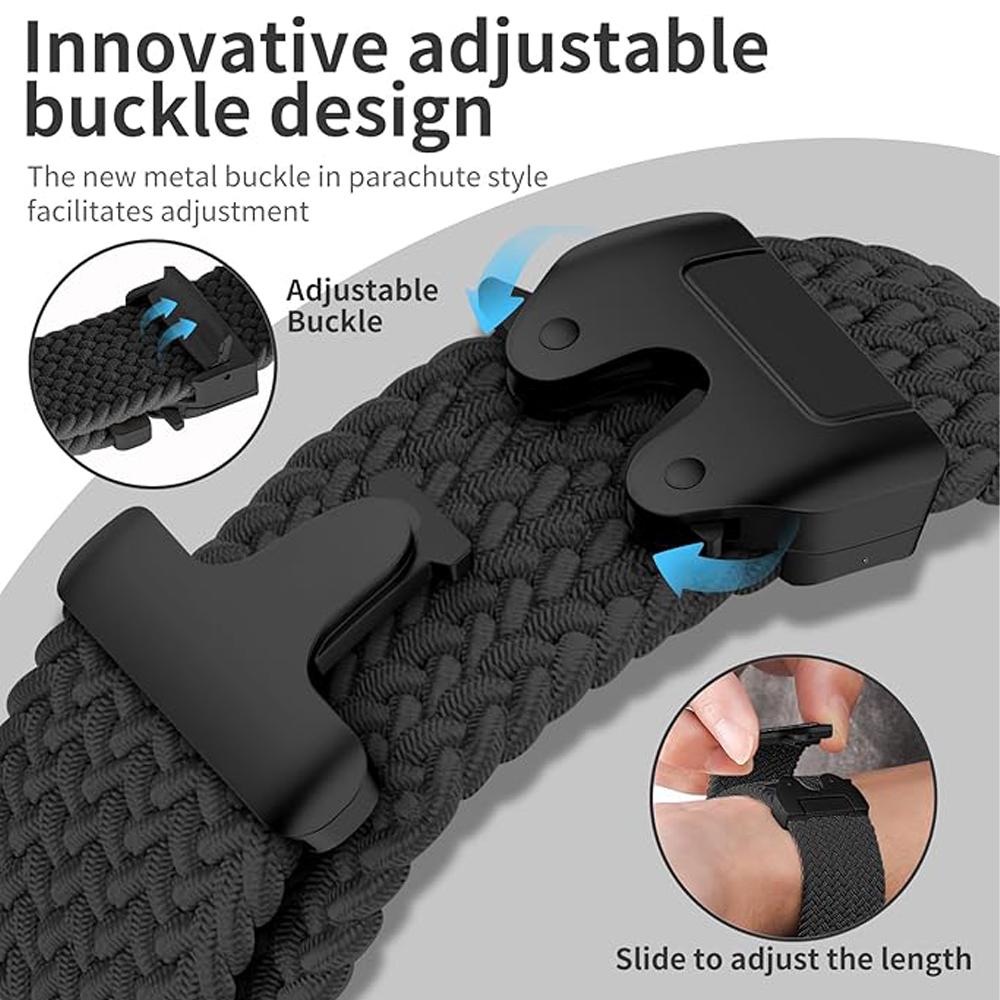 Für Huami AMAZFIT BALANCE 2/Active 2 Nylon Geflochtenes Uhrenarmband Für AMAZFIT BIP 6 5 GTR/GTS 2e 2 3 4 Elastisches Armband 20/22mm Band