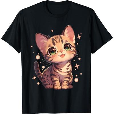 Bengalen Katten Bengalen Kat T-shirt(2)