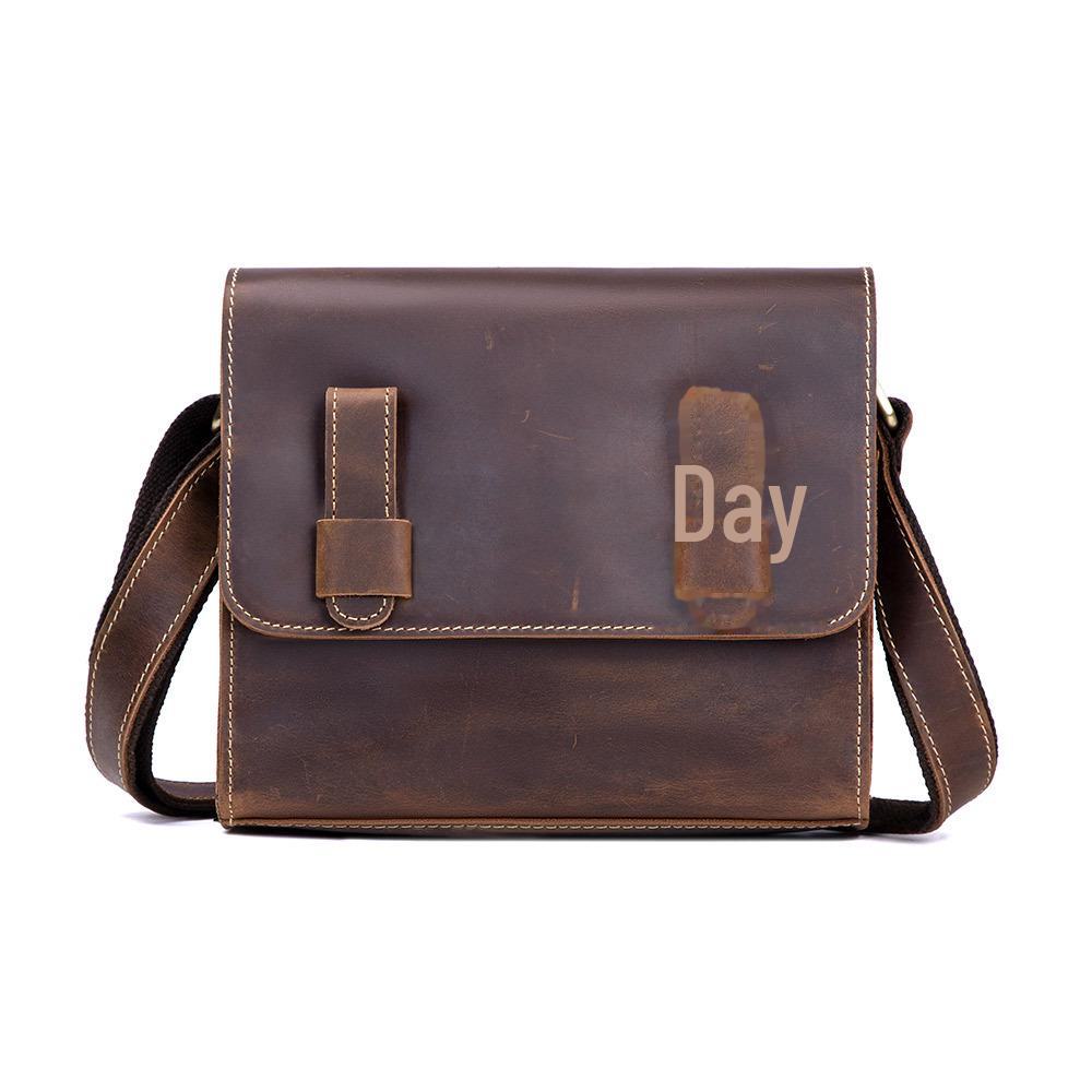 2025 Ladies Genuine Leather Large Capacity Shoulder Messenger & Cosmetic Bag