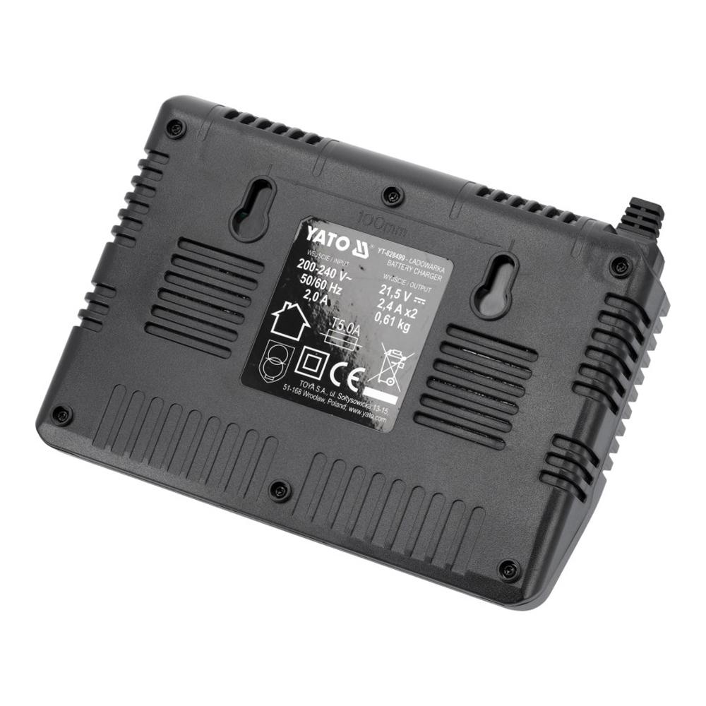 Yato Batterieladegerät (EU-Stecker)