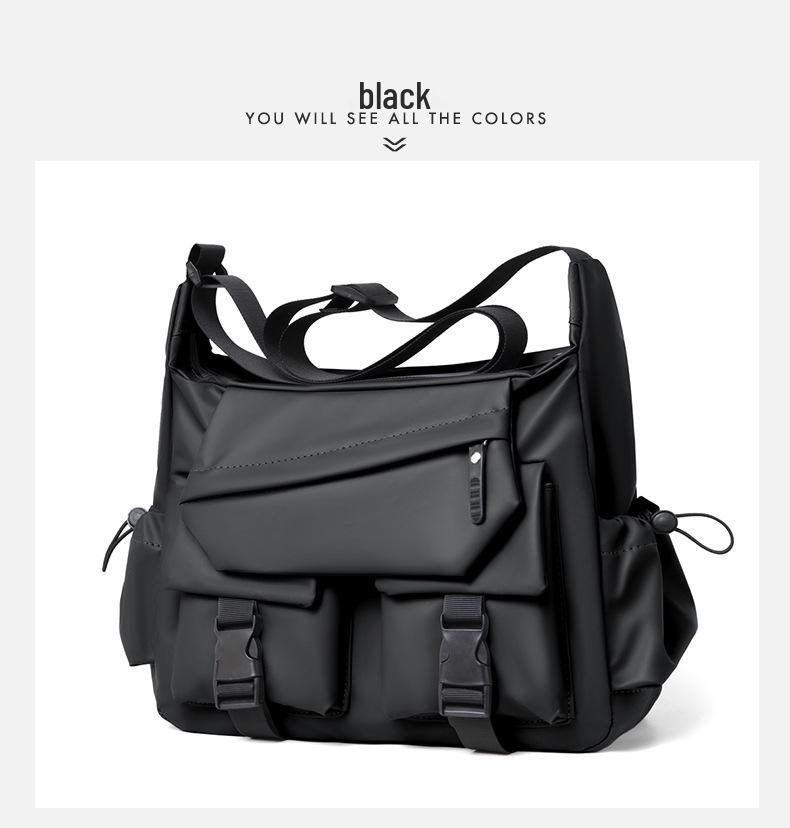 Trendy Men's & Women's High-End Workwear Crossbody Bag with Large Capacity and Unique Style