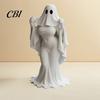 Halloween Decor Figurine Ghost Lady Ornament, Durable PLA 3D Printing Figure, Printed Full of Mystery Collectible, for Desktop Bookshelf Home