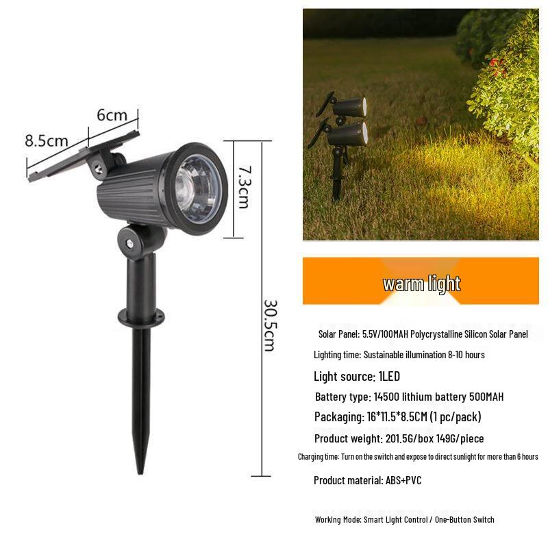 

XuanYong Outdoor Solar LED Spotlights (2-Pack)