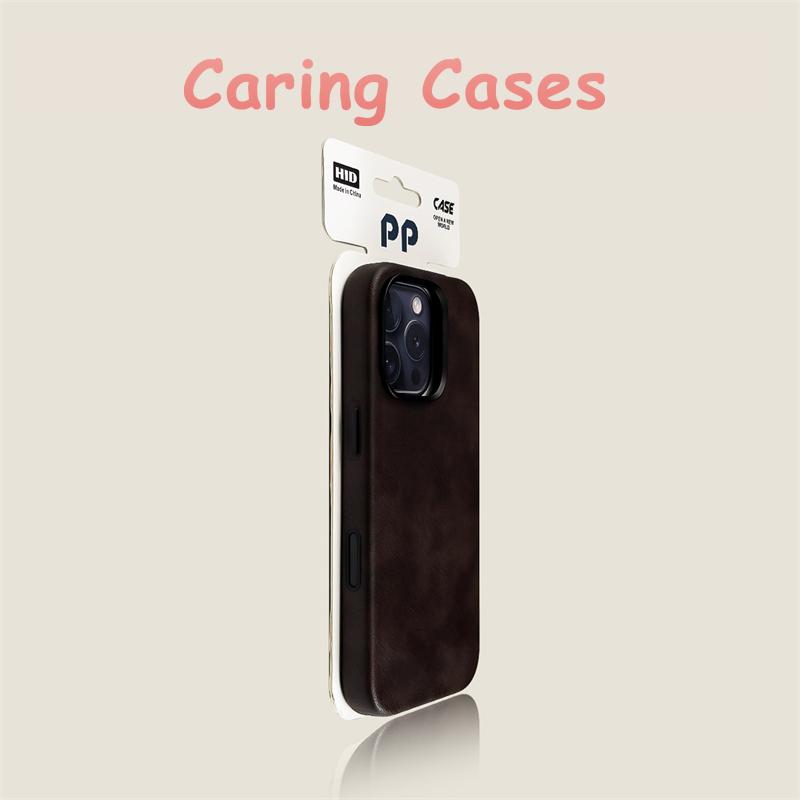 For iPhone 16 Pro Max Case Burgundy Crazy Horse Leather MagSafe Vintage Luxury Shockproof Compatible with iPhone 15 14 13 12