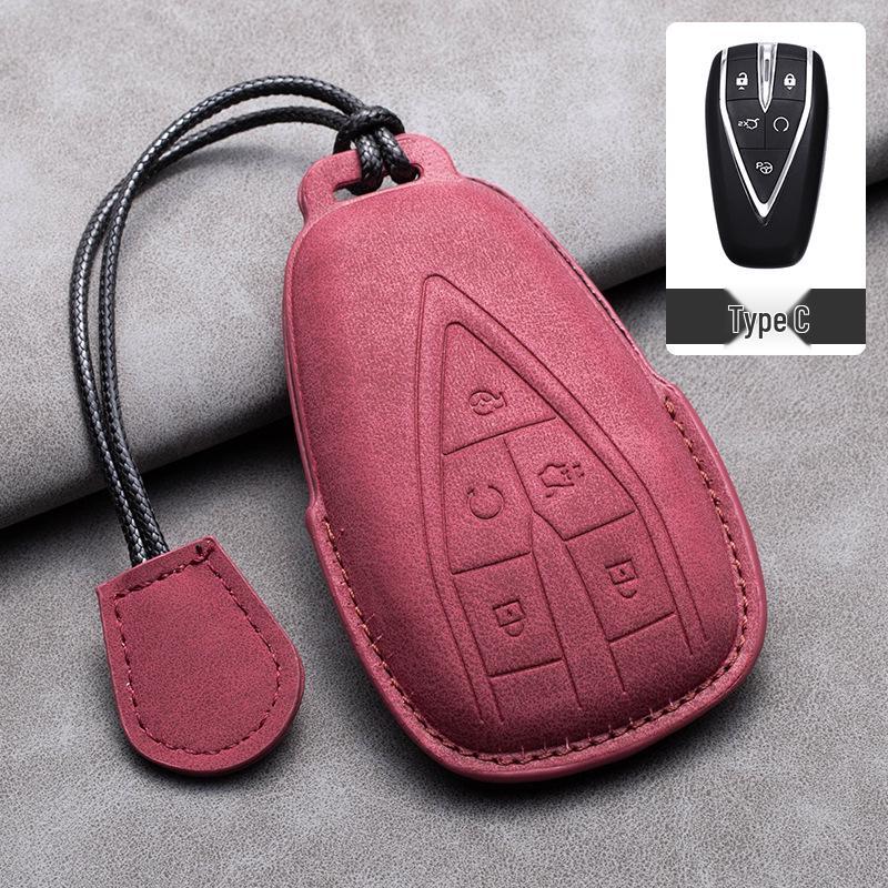 Changan Car Key Case for CS75 Plus, Yidong, CS35, Uni-K, X5, and Oshan.